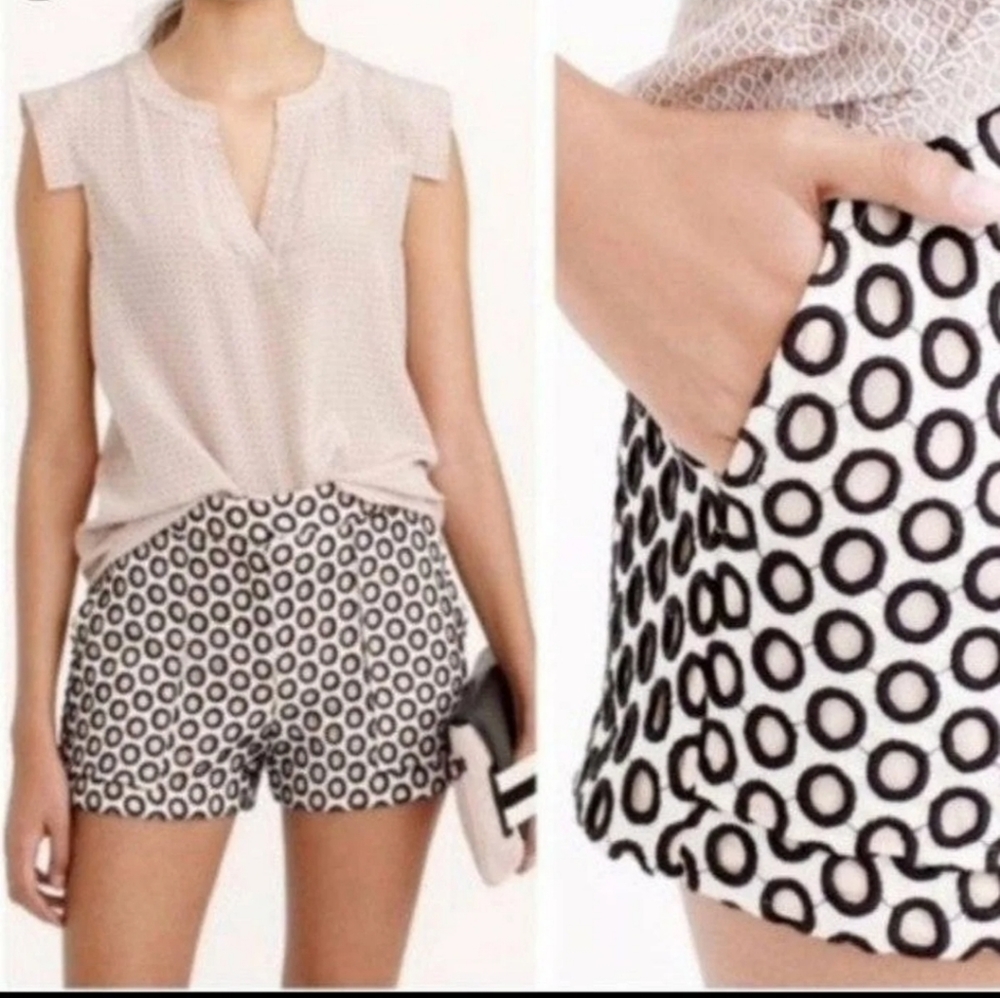 J. Crew Punched-out Eyelet Chino NWOT Shorts - Picture 1 of 5